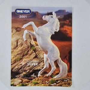 Breyer Model Horse Catalog Collector's Manual 2001 Silver